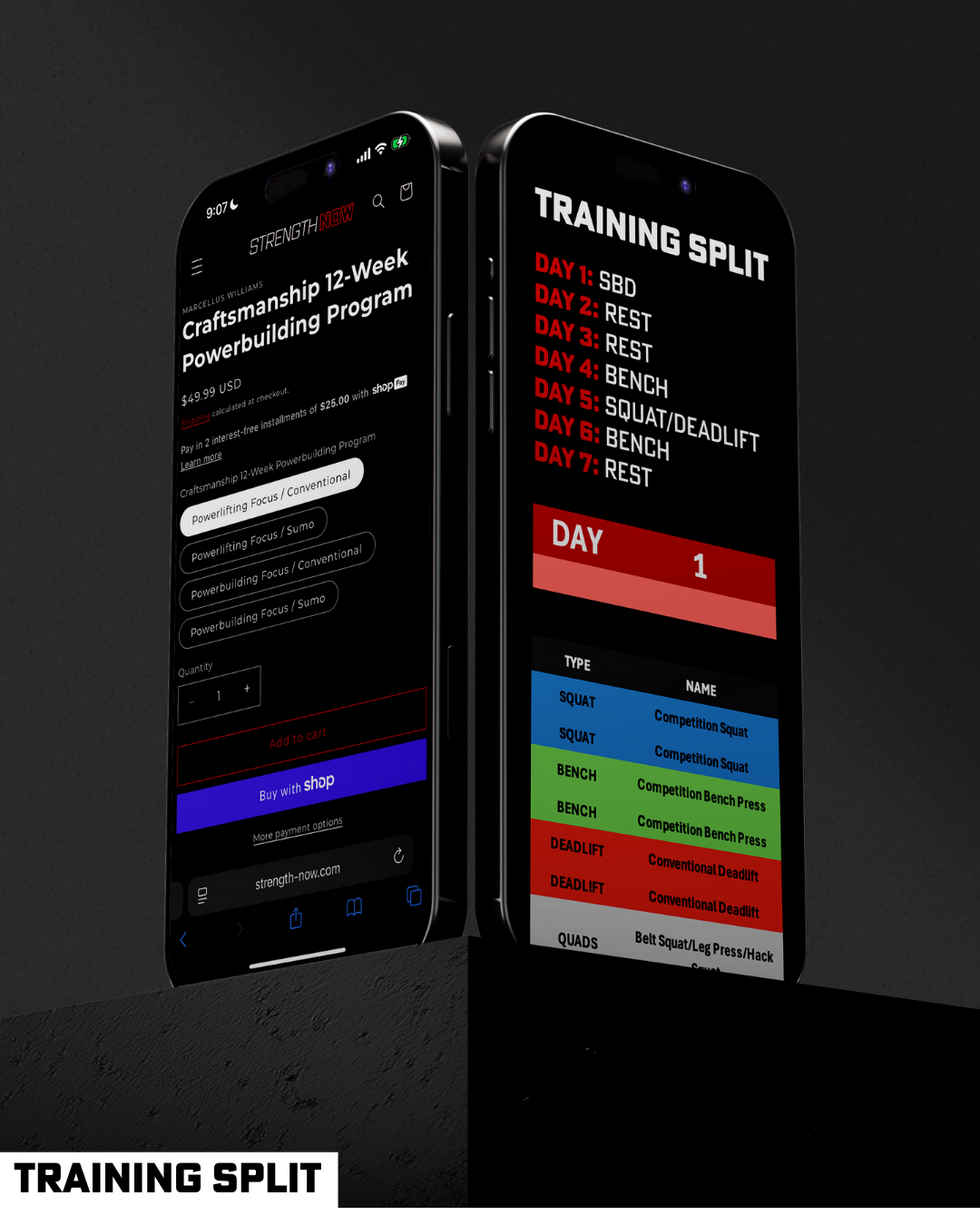 Craftsmanship 12-Week Powerbuilding Program
