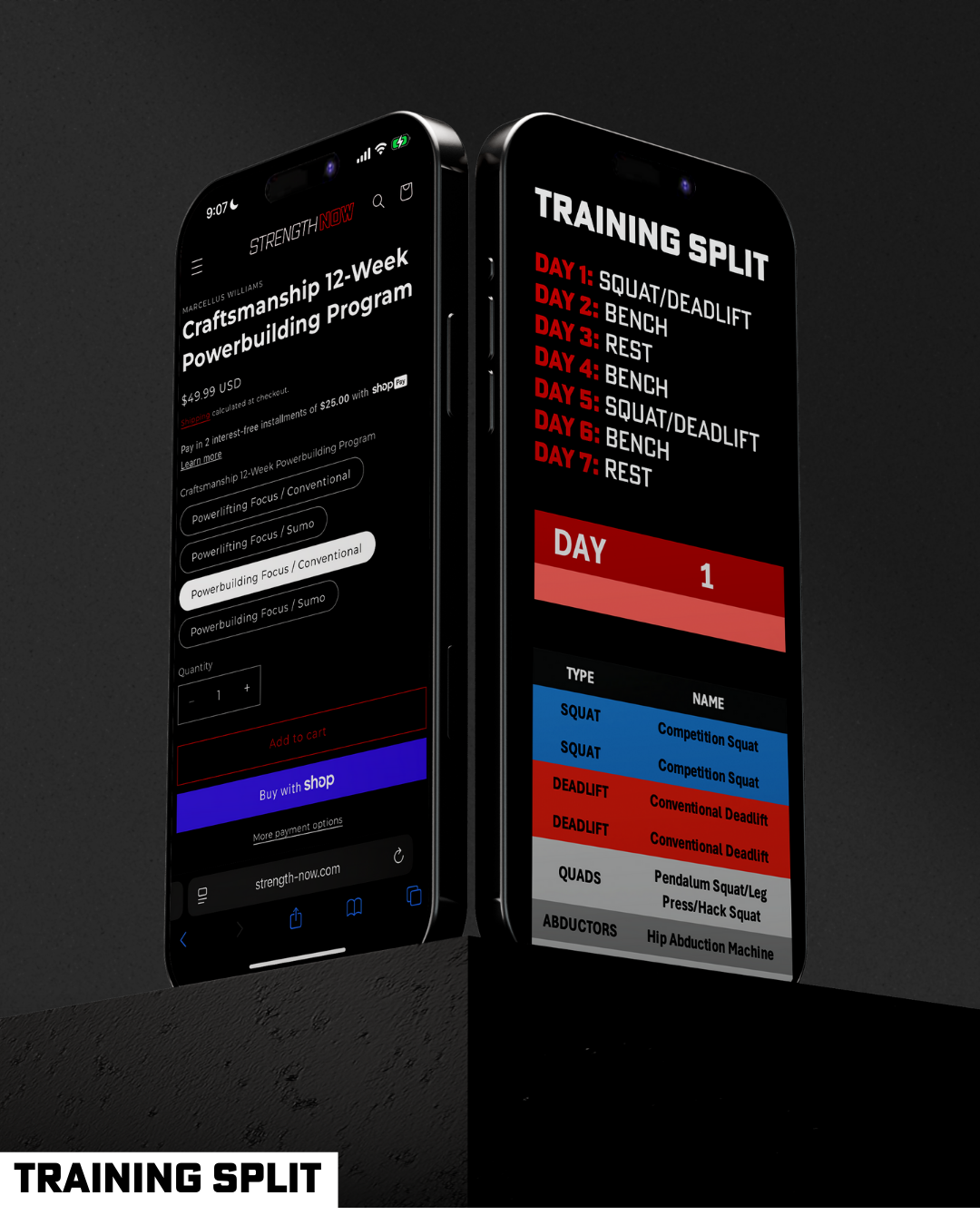 Craftsmanship 12-Week Powerbuilding Program