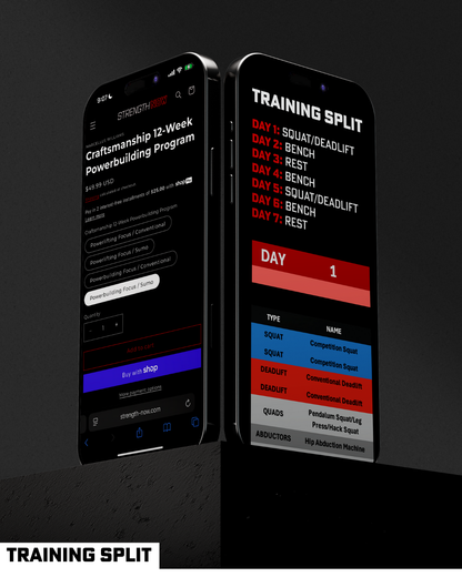 Craftsmanship 12-Week Powerbuilding Program