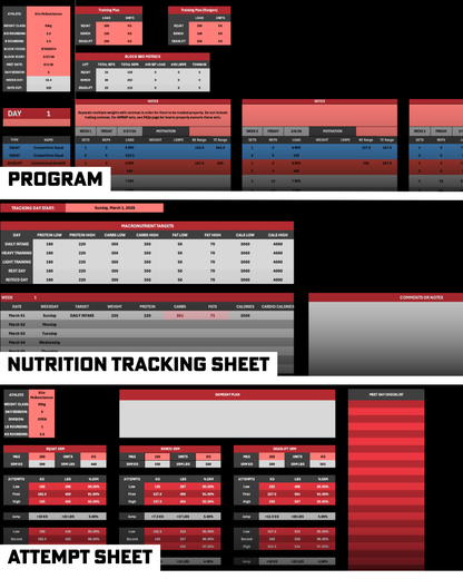 Craftsmanship 12-Week Powerbuilding Program